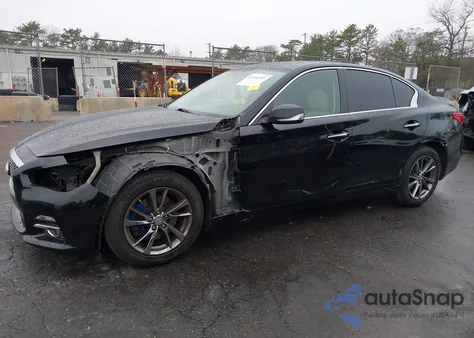 2017 Infiniti Q50 3.0T Signature Edition from USA, damaged, VIN JN1EV7AR7HM840362